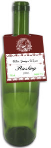 Colorado Rounded Wine Bottle Tag